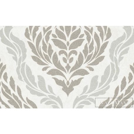 ERISMANN Carat Deluxe 10060-14 fényes krémszínű ornamentika mintás klasszikus tapéta