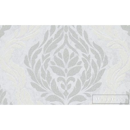 ERISMANN Carat Deluxe 10060-31 fényes törtfehér ornamentika mintás klasszikus tapéta