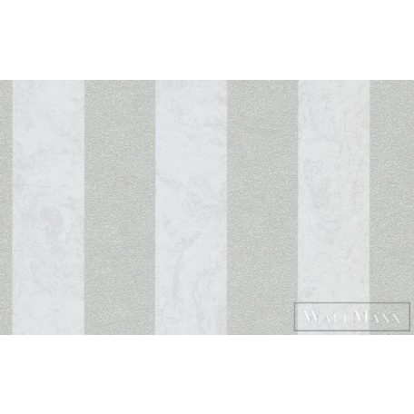 ERISMANN Carat Deluxe 10077-31 csillogó törtfehér csíkos klasszikus tapéta