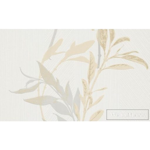 ERISMANN Flora 10138-31 krémszínű Modern levél mintás tapéta