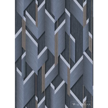 Erismann Fashion for Walls 2 10145-08 kék Modern nyílvég mintás tapéta