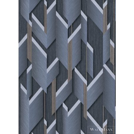 Erismann Fashion for Walls 2 10145-08 kék Modern nyílvég mintás tapéta