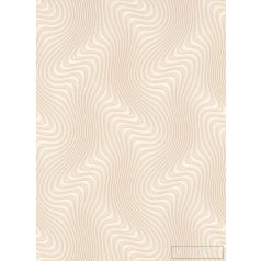   Erismann Fashion for Walls 2 10146-02 bézs Modern hullám mintás tapéta