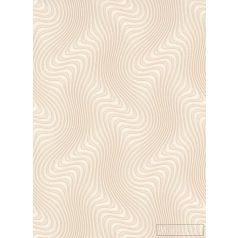   Erismann Fashion for Walls 2 10146-02 bézs Modern hullám mintás tapéta