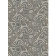   Erismann Fashion for Walls 2 10146-15 grafit Modern hullám mintás tapéta