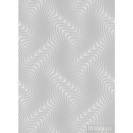 Erismann Fashion for Walls 2 10146-43 kék Modern hullám mintás tapéta