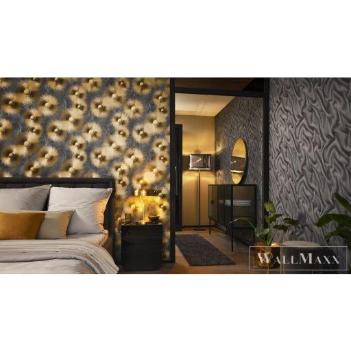 Erismann Elle Decoration 2 10191-15 grafit Modern nap mintás tapéta