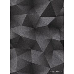   Erismann Fashion for Walls 3 10216-45 grafit Térhatású háromszög mintás tapéta