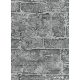   Erismann Fashion for Walls 3 10222-15 grafit Modern tégla mintás tapéta