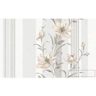   ERISMANN Finesse 10228-10 törtfehér Modern virág mintás tapéta