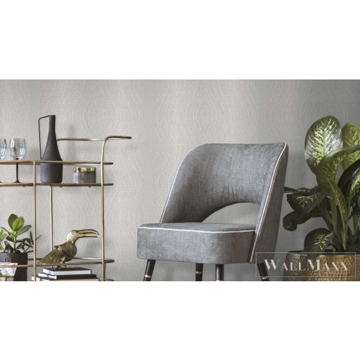 ERISMANN Finesse 10231-10 törtfehér Modern hullámos tapéta