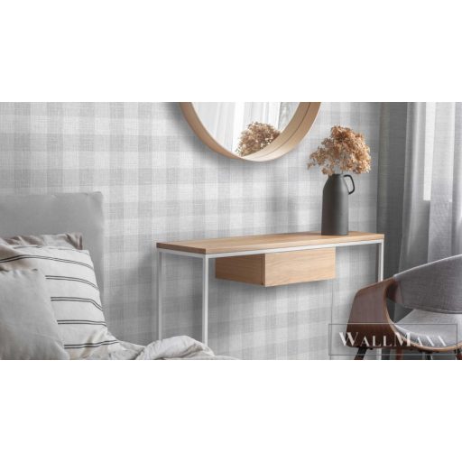 ERISMANN Flora 10239-10 törtfehér Textil mintás Modern vlies tapéta