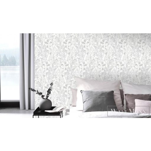 ERISMANN Charisma 10251-31 törtfehér Natúra levél mintás tapéta