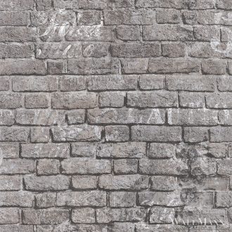 LUTECE Les Aventures 2 11201609 barna tégla mintás tapéta