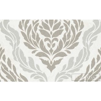   ERISMANN Carat Deluxe 12037-14 csillogó krémszínű ornamentika mintás klasszikus XXL tapéta