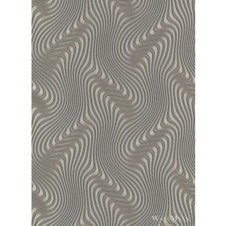   Erismann Fashion for Walls 2 12091-15 grafit Modern hullám mintás tapéta