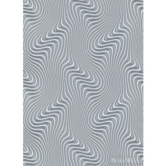   Erismann Fashion for Walls 2 12091-29 ezüst Modern hullám mintás tapéta