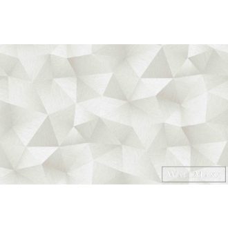   Erismann Fashion for Walls 3 12096-31 törtfehér Térhatású háromszög mintás tapéta