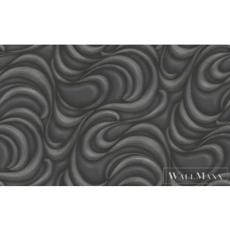   Erismann Fashion for Walls 3 12100-15 grafit Düne mintás Modern vlies tapéta