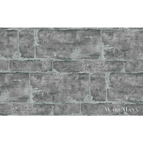 Erismann Fashion for Walls 3 12102-15 grafit Modern tégla mintás tapéta