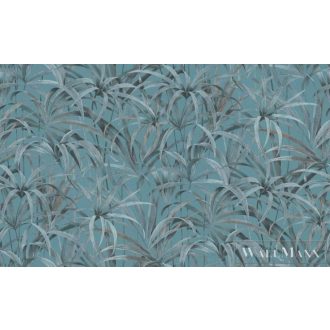   Erismann Code Nature 12110-18 türkiz Papírusz levél mintás tapéta