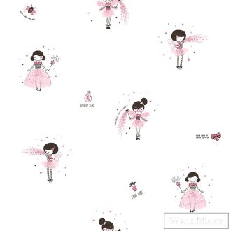   ICH Sambori 131-2 rózsaszín Tündéres Gyerek vlies tapéta