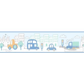 ICH Sambori 141-2 színes Autós Gyerek öntapadós bordűr