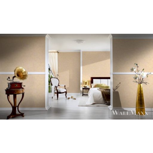 AS CREATION Casual Living 16902-0 narancssárga strukturált uni tapéta