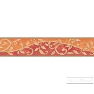   AS CREATION Only Borders 20302-1 színes levél mintás klasszikus bordűr