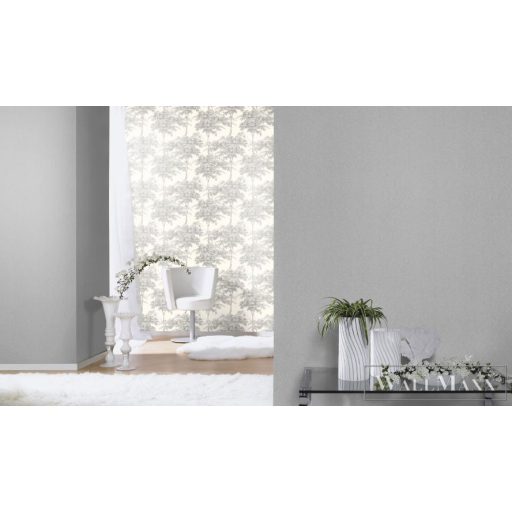 RASCH SANSA 2021 214307 EZÜST fehér TAPÉTA