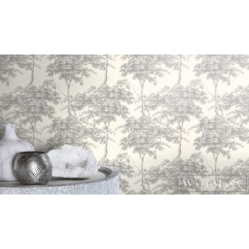 RASCH SANSA 2021 214307 EZÜST fehér TAPÉTA