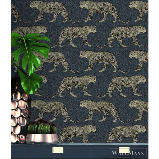 RASCH SANSA 2021 215311 LEOPÁRD MINTÁS TAPÉTA