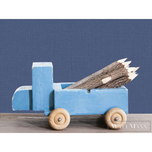 BN WALLS SmallTalk 219214 kék textil mintás natur tapéta