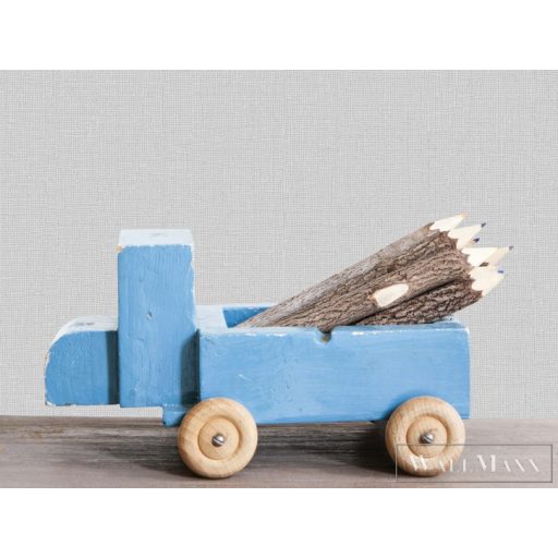 BN WALLS SmallTalk 219217 szürke textil mintás natur tapéta