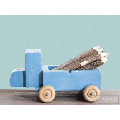 BN WALLS SmallTalk 219224 türkiz-kék textil mintás natur tapéta