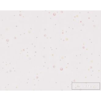   BN WALLS SmallTalk 219234 rózsaszín Pöttyös Gyerek vlies alapú vinyl tapéta