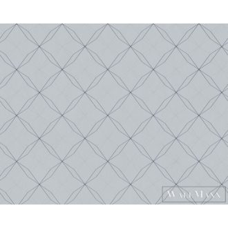   BN WALLS SmallTalk 219241 kék, színes Rács mintás Gyerek vlies alapú vinyl tapéta