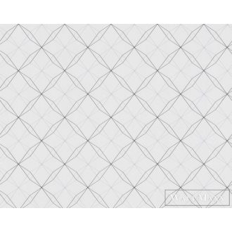   BN WALLS SmallTalk 219242 fekete, fehér Rács mintás Gyerek vlies alapú vinyl tapéta