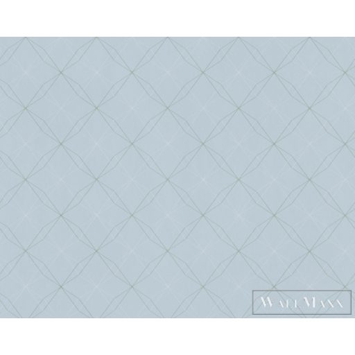 BN WALLS SmallTalk 219244 kék, színes Rács mintás Gyerek vlies alapú vinyl tapéta