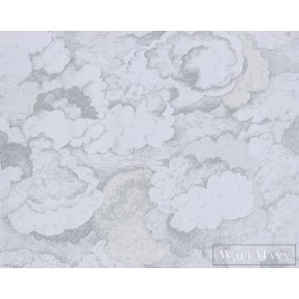   BN WALLS SmallTalk 219260 kék Felhő mintás Gyerek vlies alapú vinyl tapéta