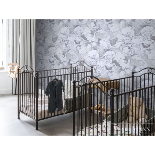 BN WALLS SmallTalk 219262 kék Felhő mintás Gyerek vlies alapú vinyl tapéta