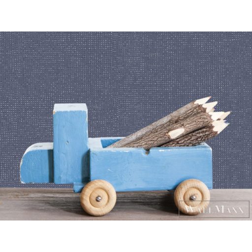 BN WALLS SmallTalk 219313 kék textil mintás natur tapéta