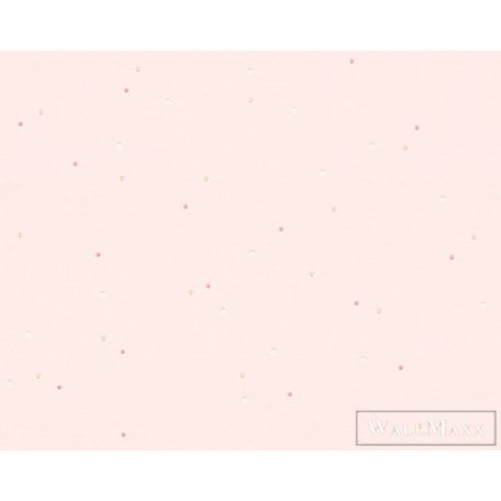 AS CREATION 2194-73 rózsaszín kis pöttyös tapéta