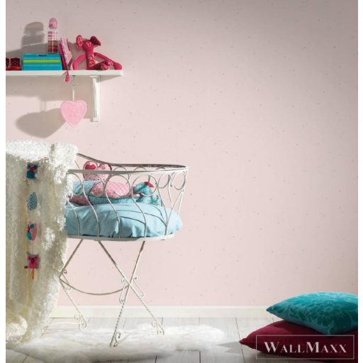 AS CREATION 2194-73 rózsaszín kis pöttyös tapéta