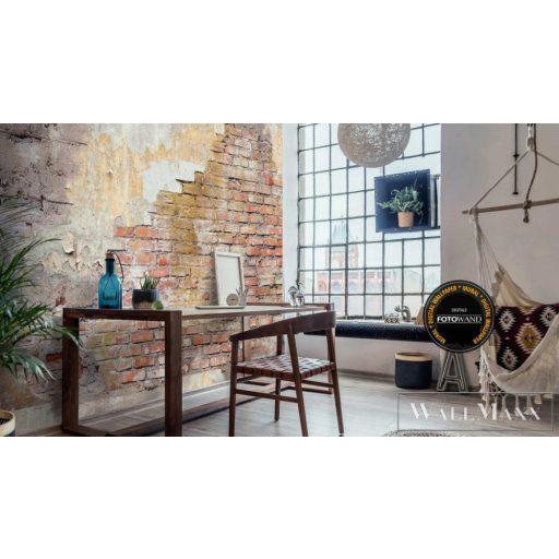 ERISMANN Imitations 2 2224-10 vörös Rusztikus tégla mintás digitális panel