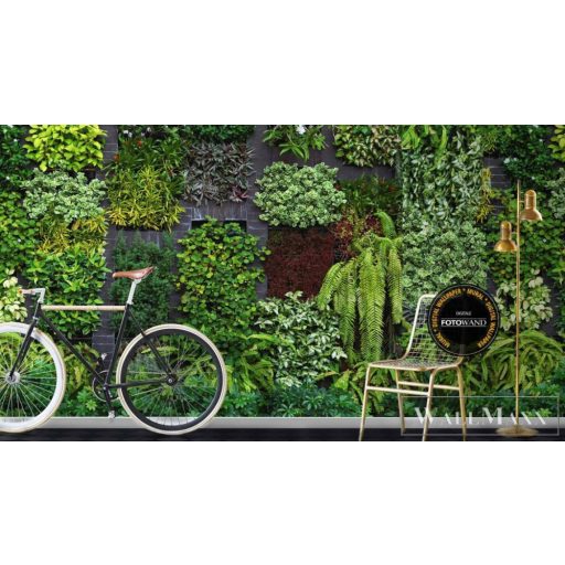 ERISMANN Imitations 2 2227-10 zöld Levél mintás Uni vlies digitális panel