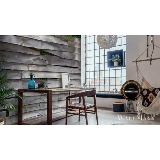 ERISMANN Imitations 2 2228-10 törtfehér Léckerítés mintás Uni vlies digitális panel