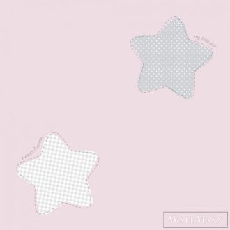   ICH Lullaby 224-2 rözsaszín Csillag mintás Gyerek papír tapéta