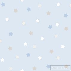 ICH Lullaby 225-1 kék Csillag mintás Gyerek papír tapéta
