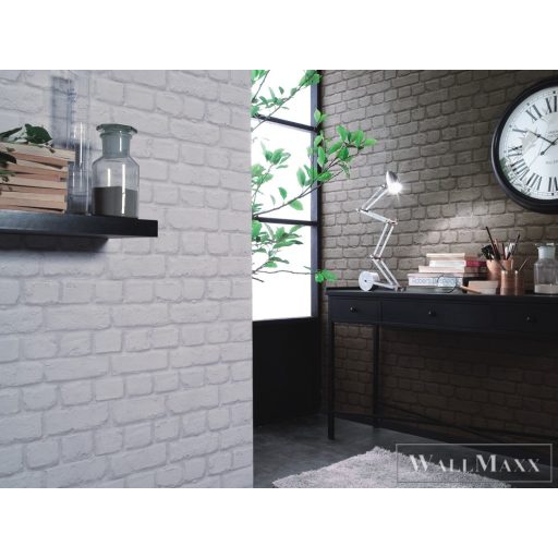 Rasch Bricks & Wood II 226706 Térhatású krémszínű tégla mintás tapéta